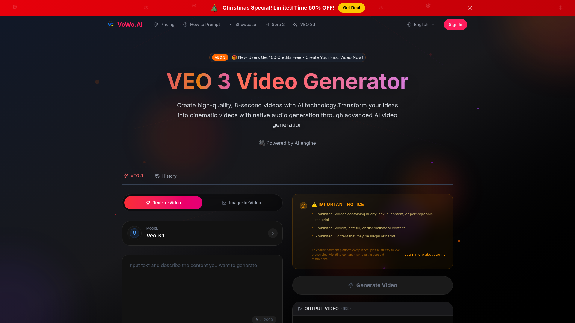 VEO 3 Video Generator logo