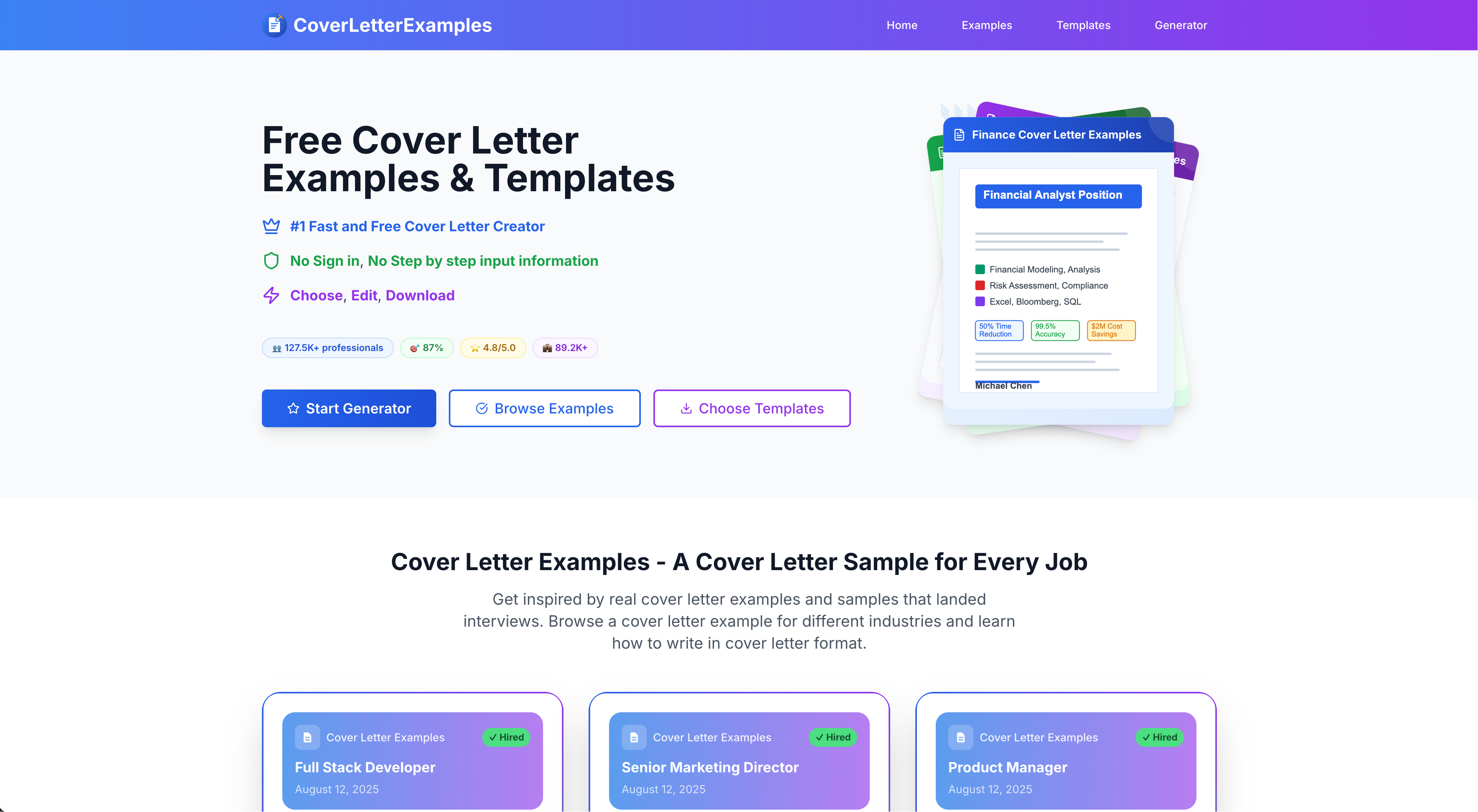 CoverLetterExamples logo
