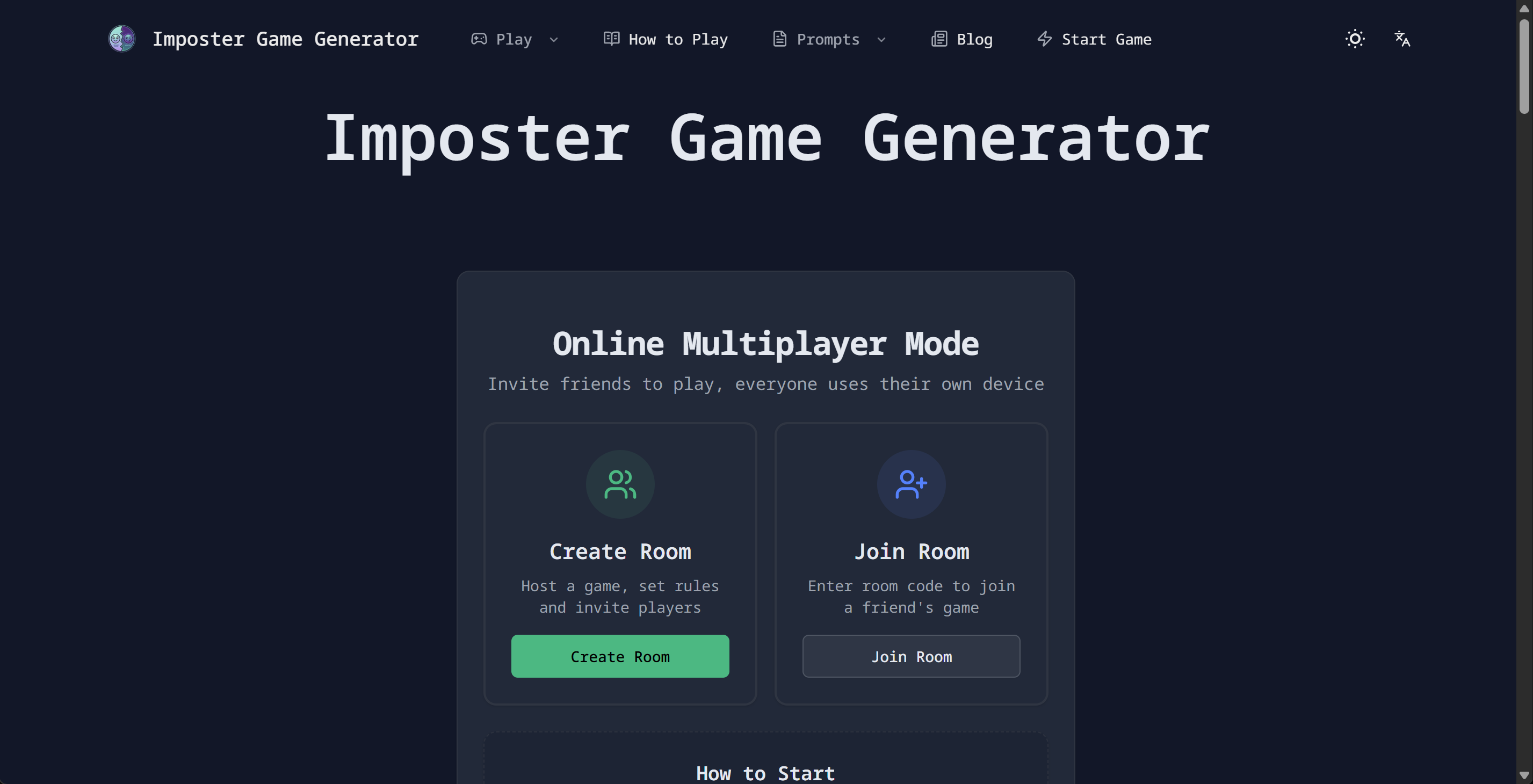 Imposter Game Generator logo