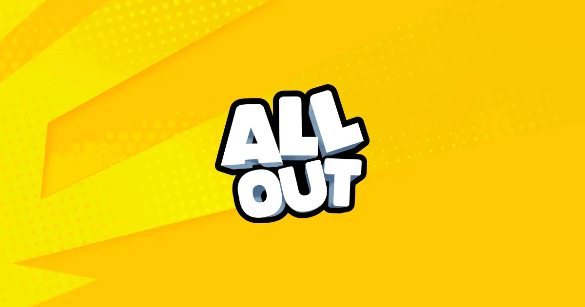 All Out! logo