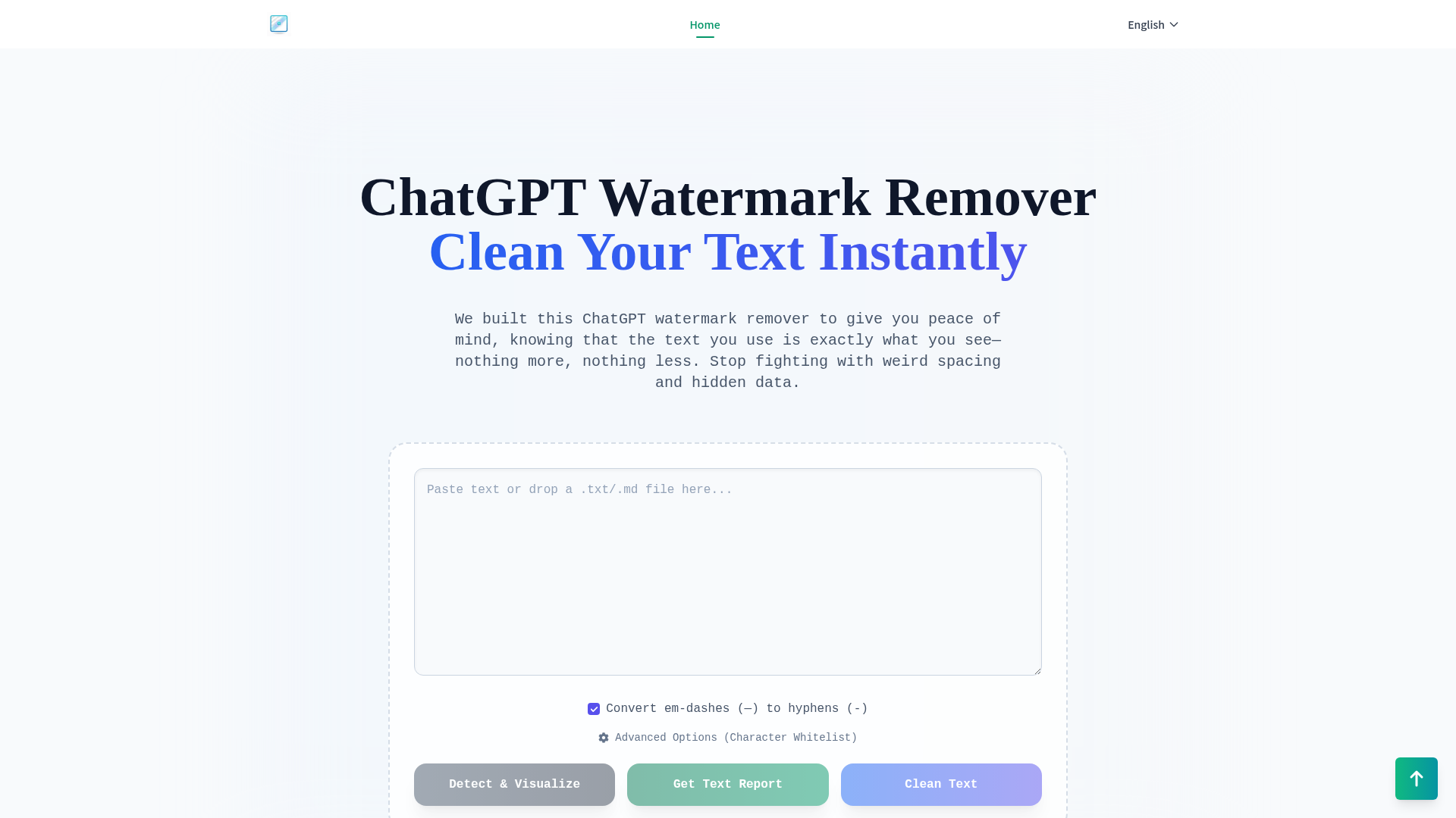 Clean Your Text Instantly logo
