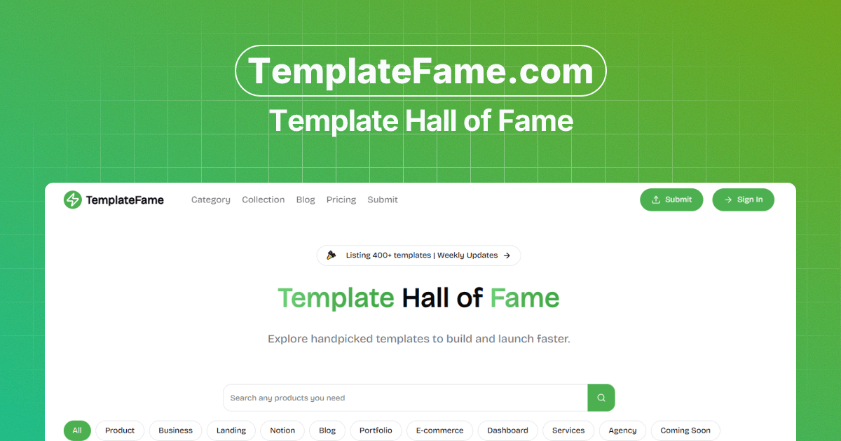 TemplateFame logo