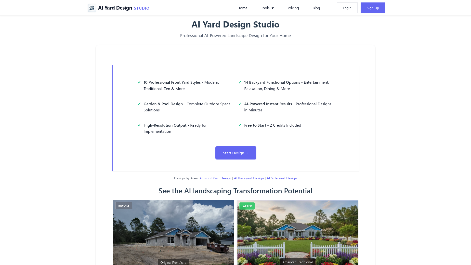 AI Yard Design Studio logo
