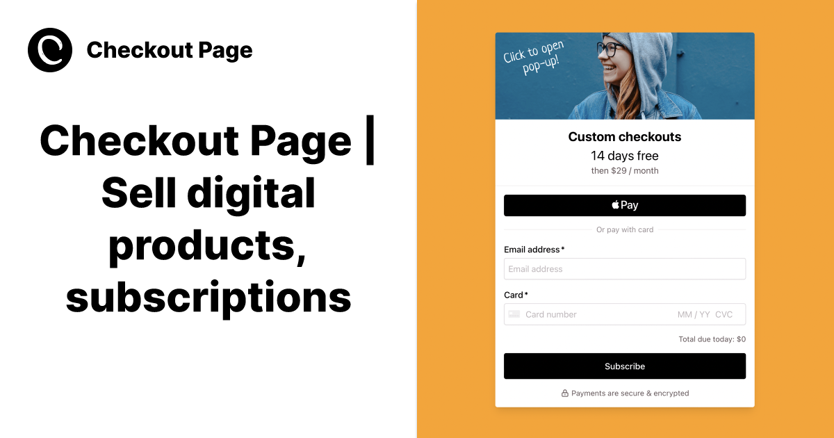 Checkout Page logo