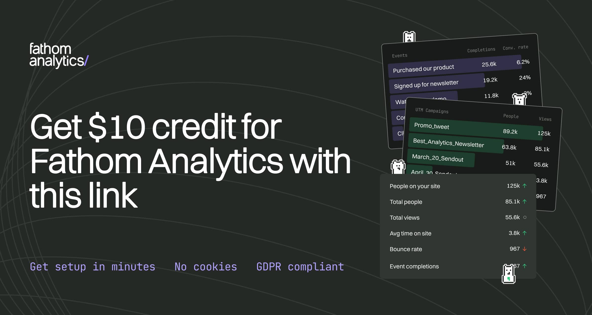 Fathom Analytics logo