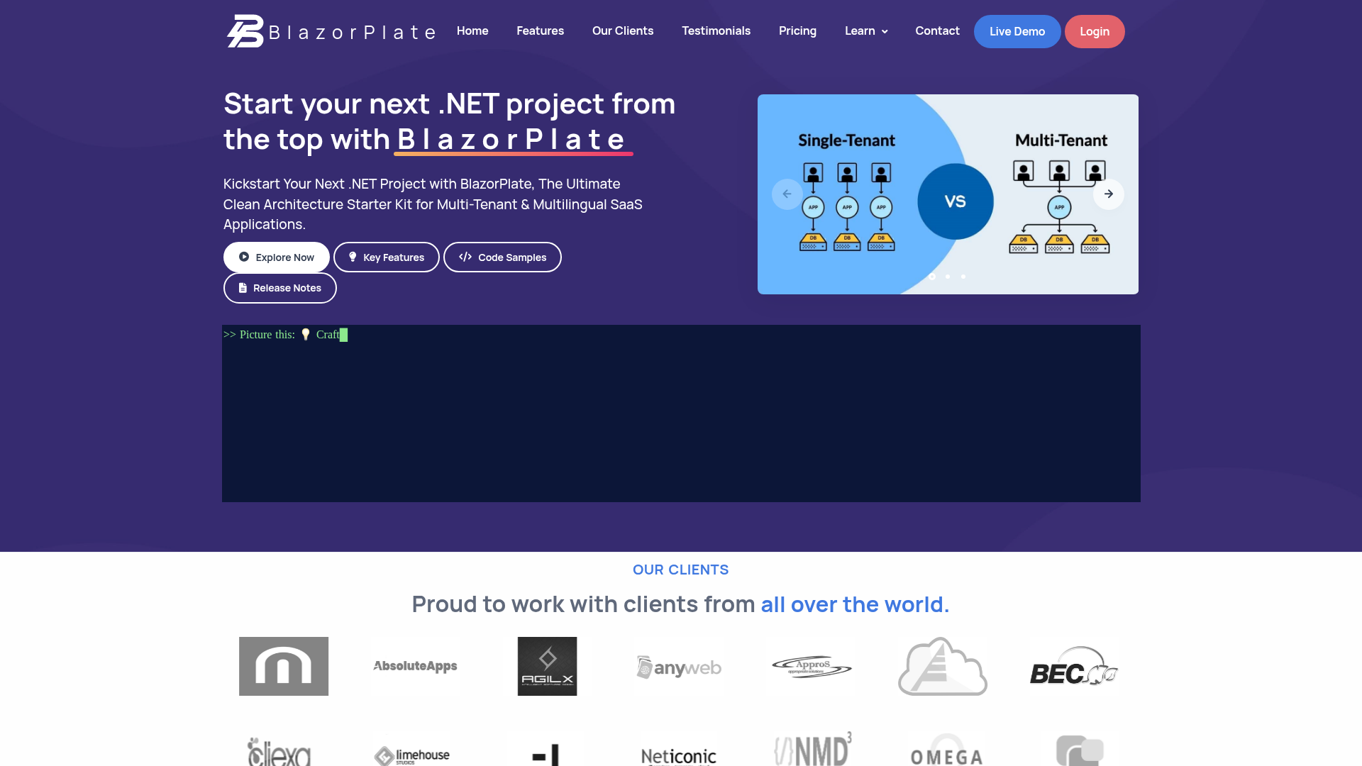 BlazorPlate logo