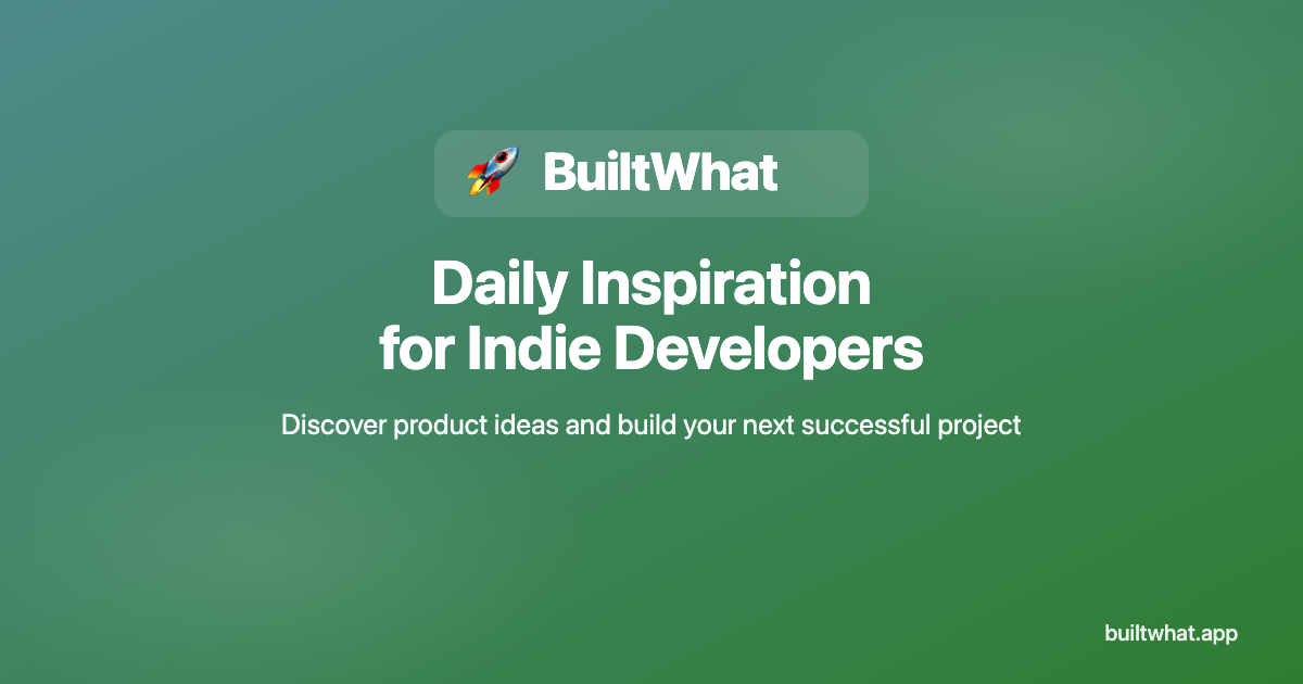 BuiltWhat logo