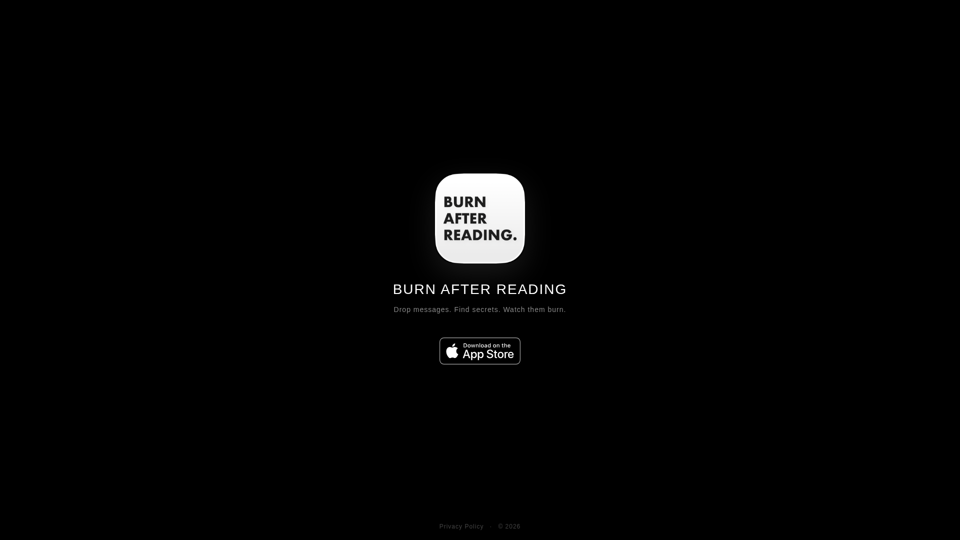Burn After Reading logo