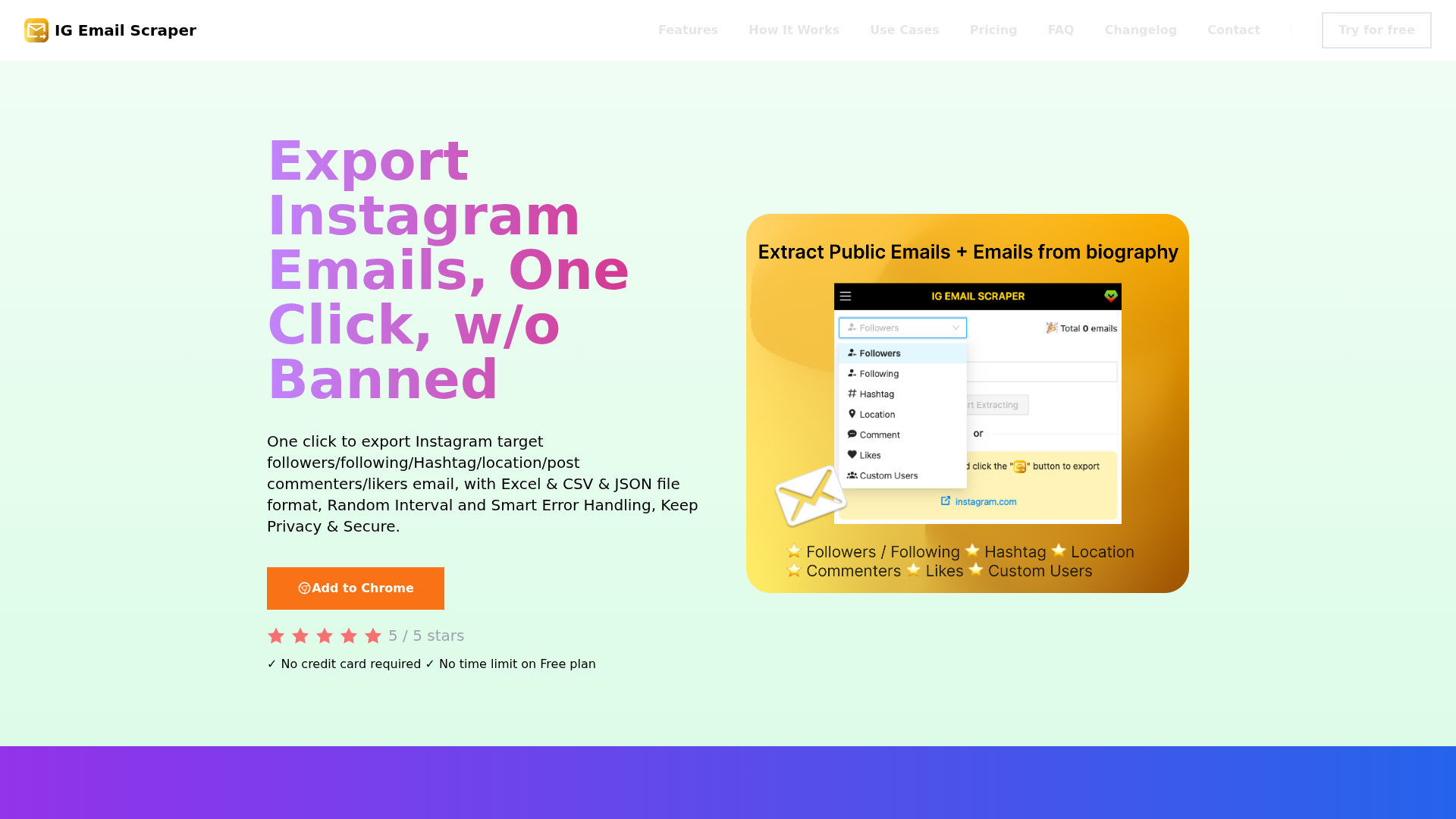 IG Email Scraper logo