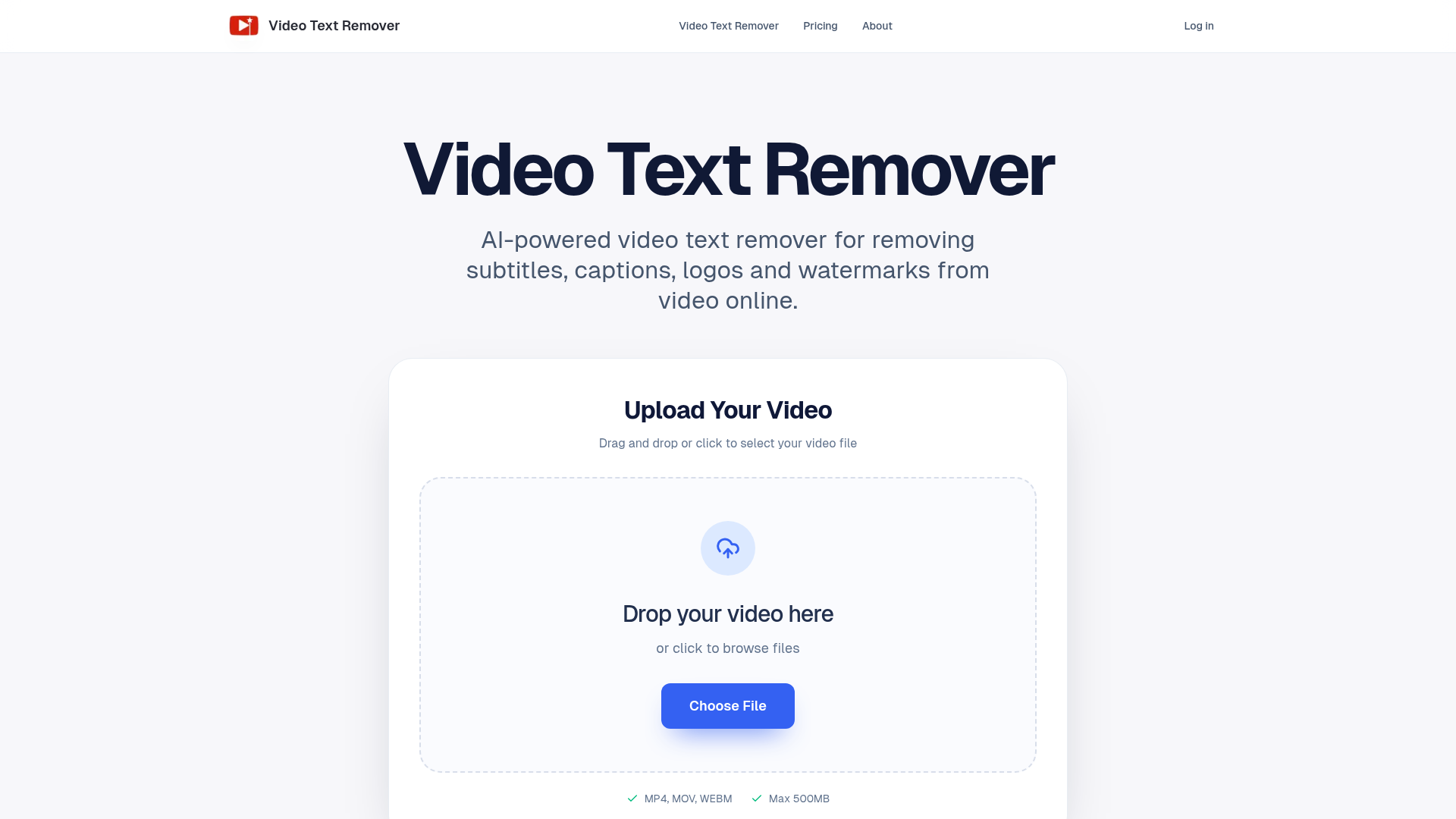 Video Text Remover logo