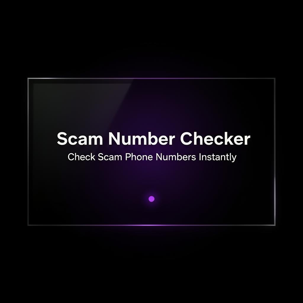 Scam Number Check logo