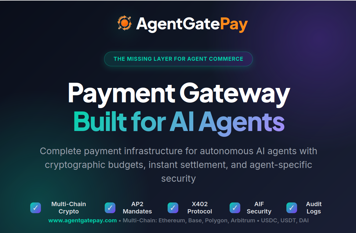 AgentGatePay logo