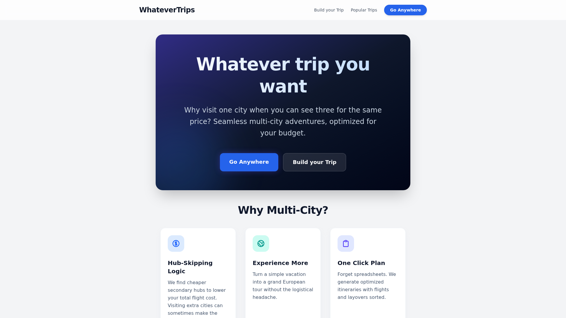 WhateverTrips logo