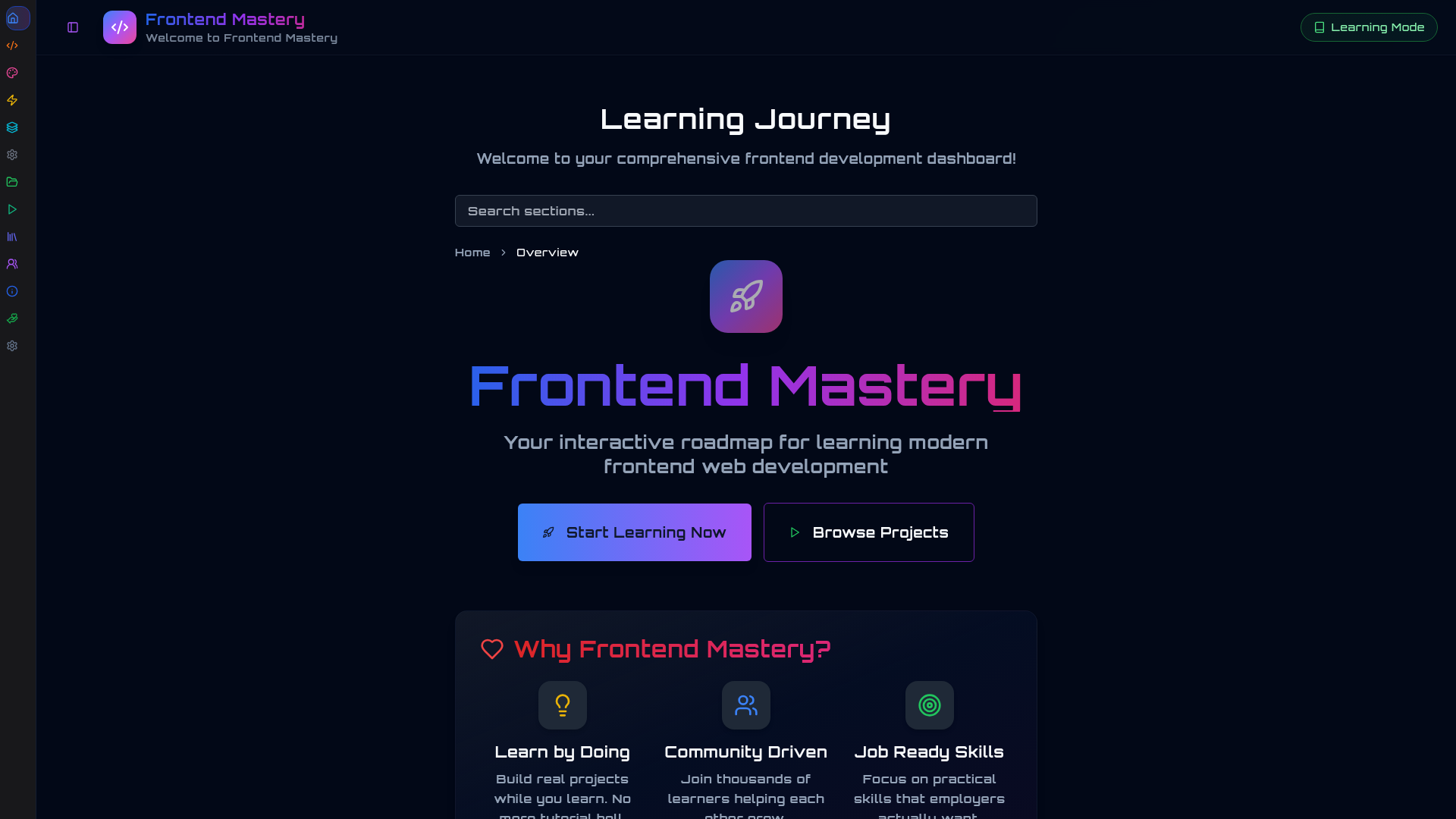 Frontend Guide logo