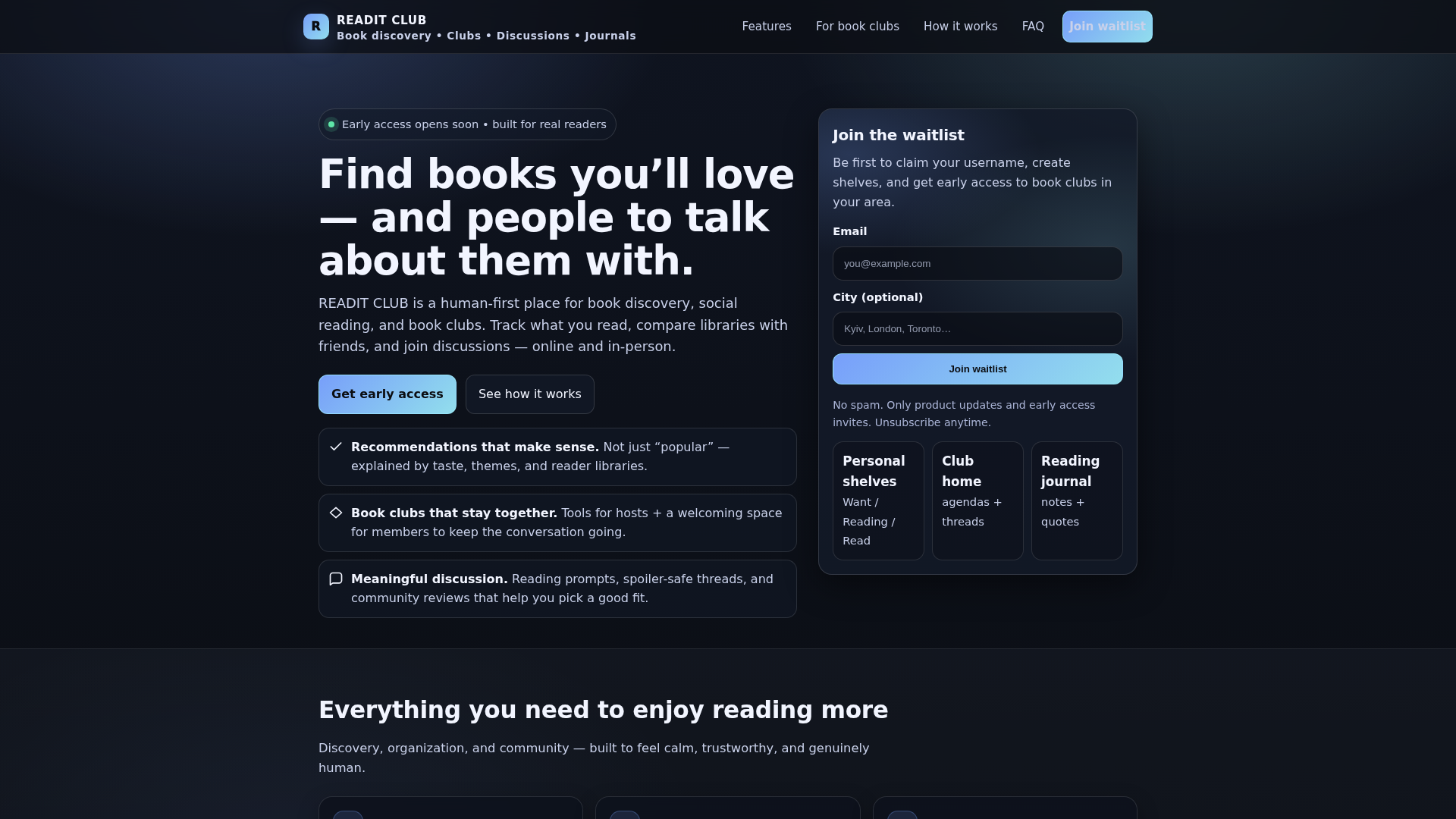 ReadIt Book Club logo