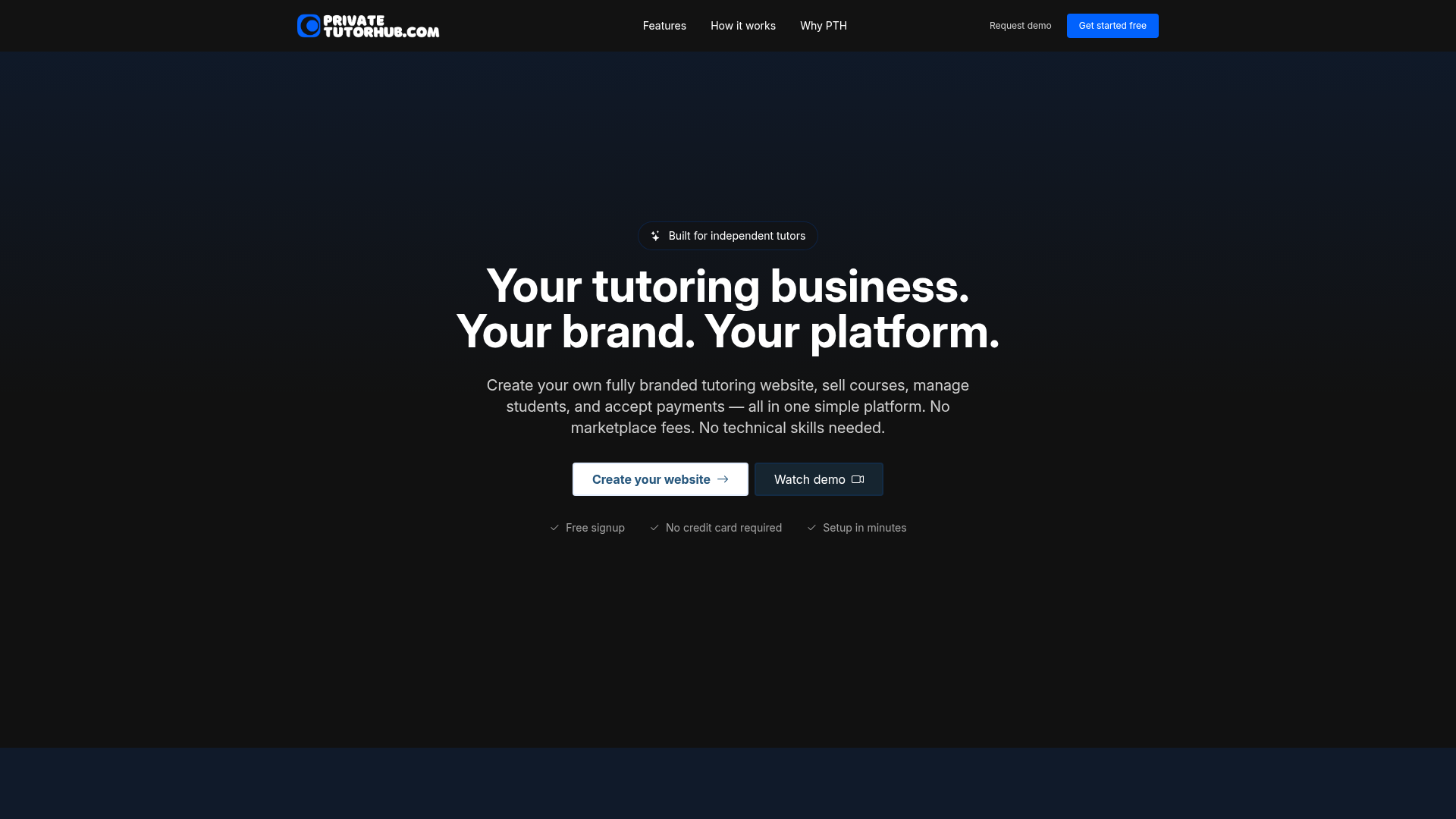 PrivateTutorHub logo