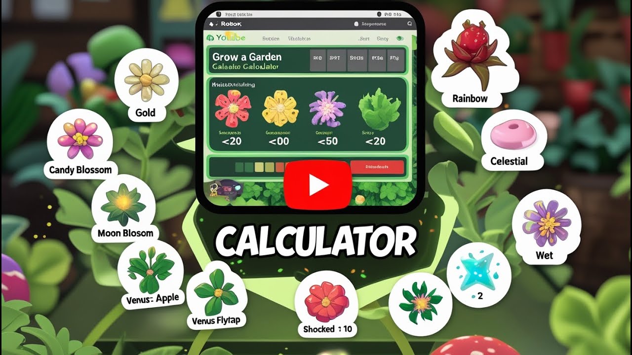Grow a Garden Calculator logo