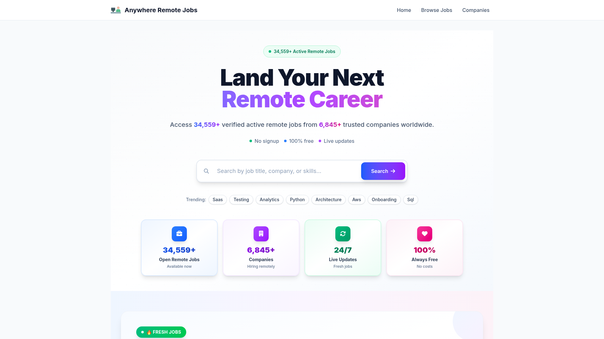 Anywhere Remote Jobs logo