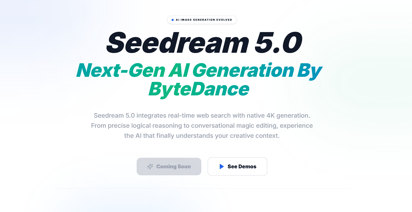 Seedream 5.0 AI logo