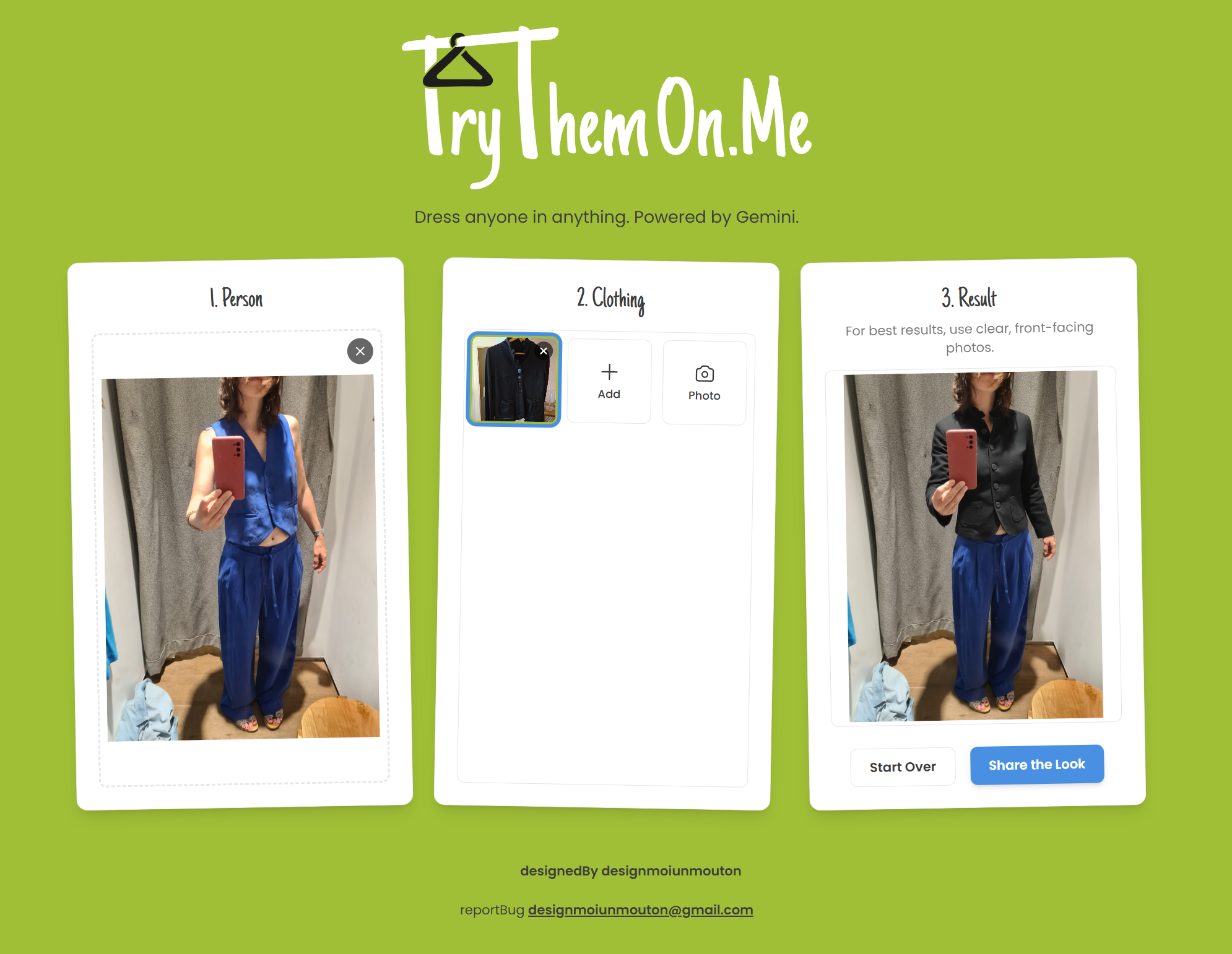 Try them on me ! logo