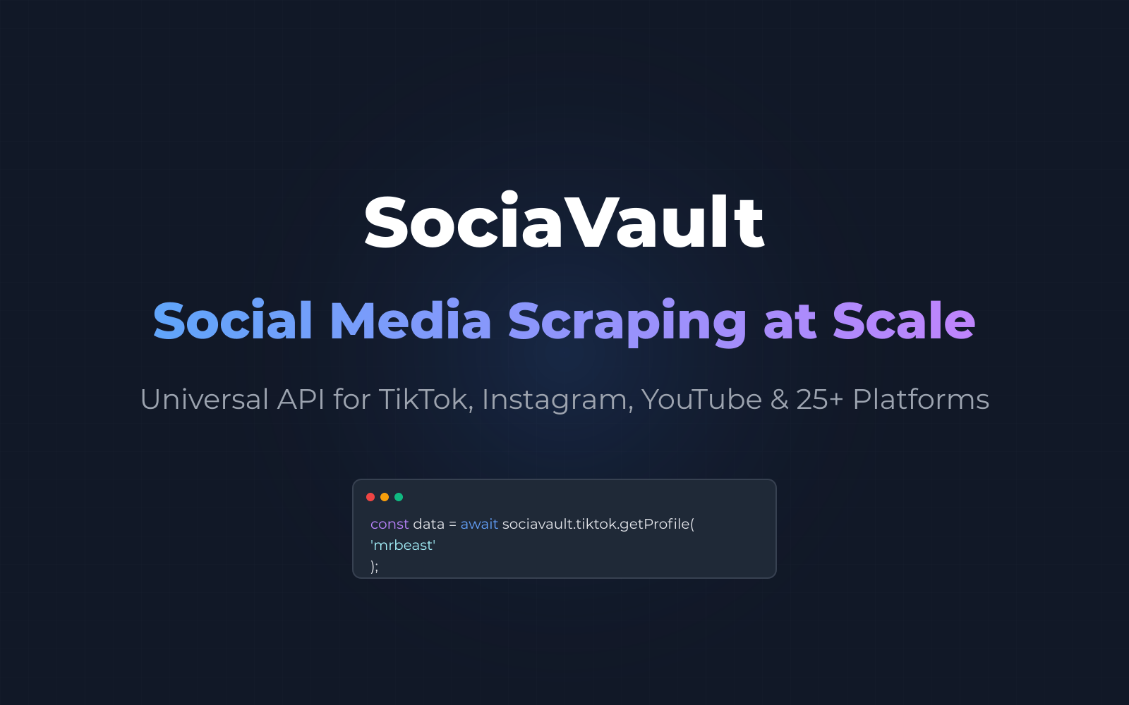 SociaVault logo