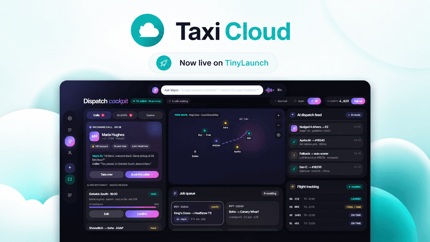 TaxiCloud - Product Image