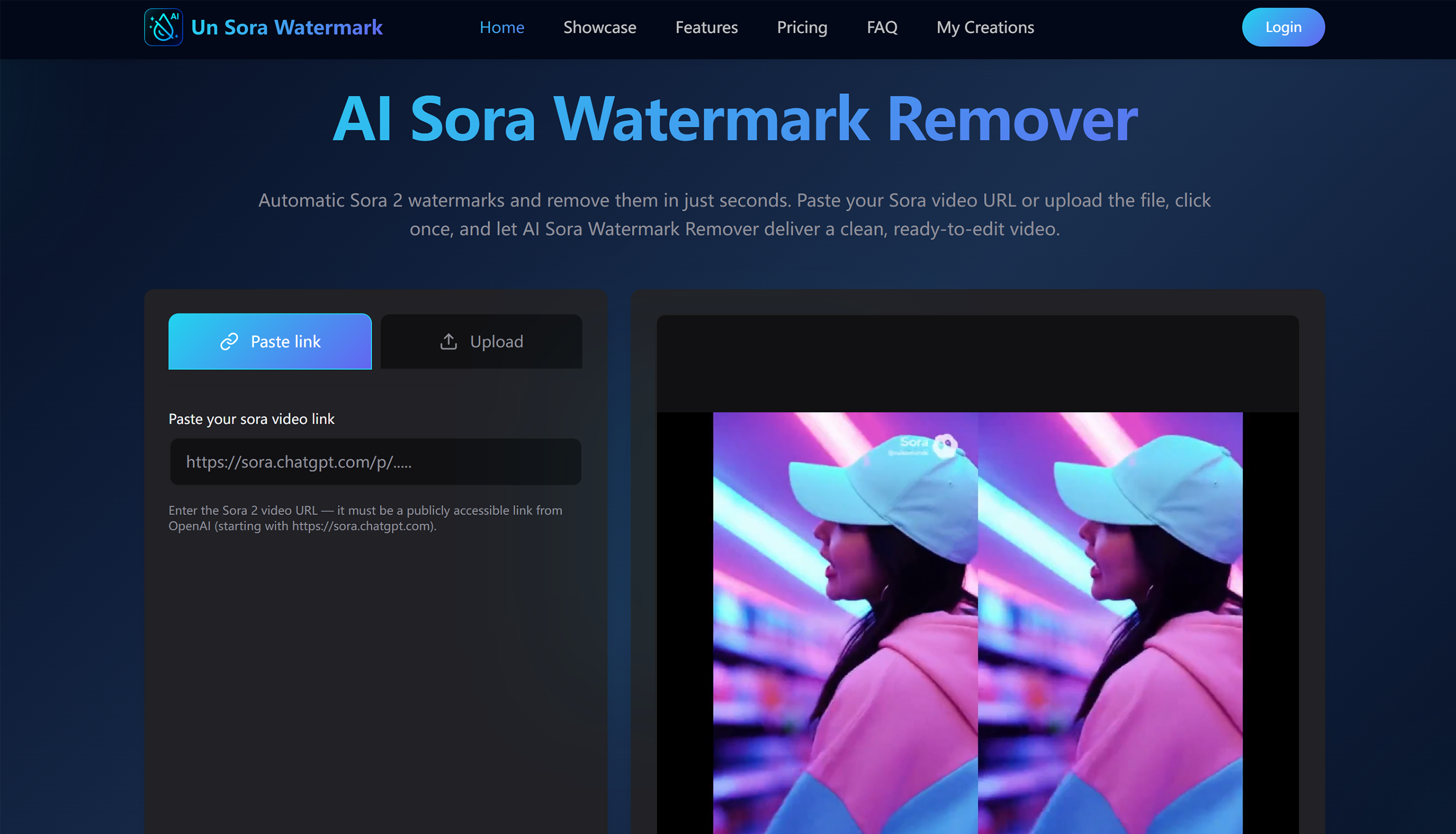 Sora watermark Remover logo