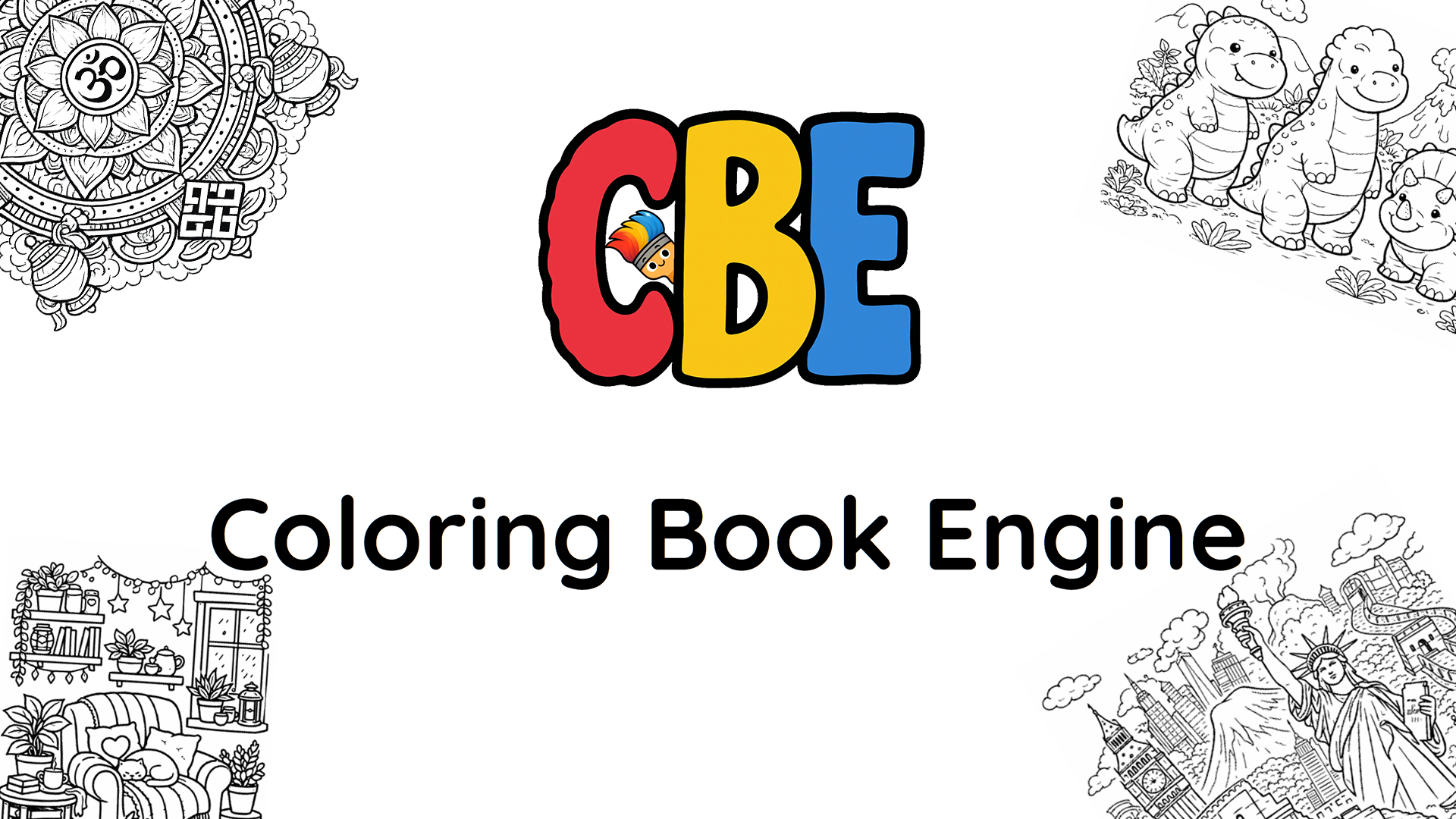 Coloring Book Engine logo