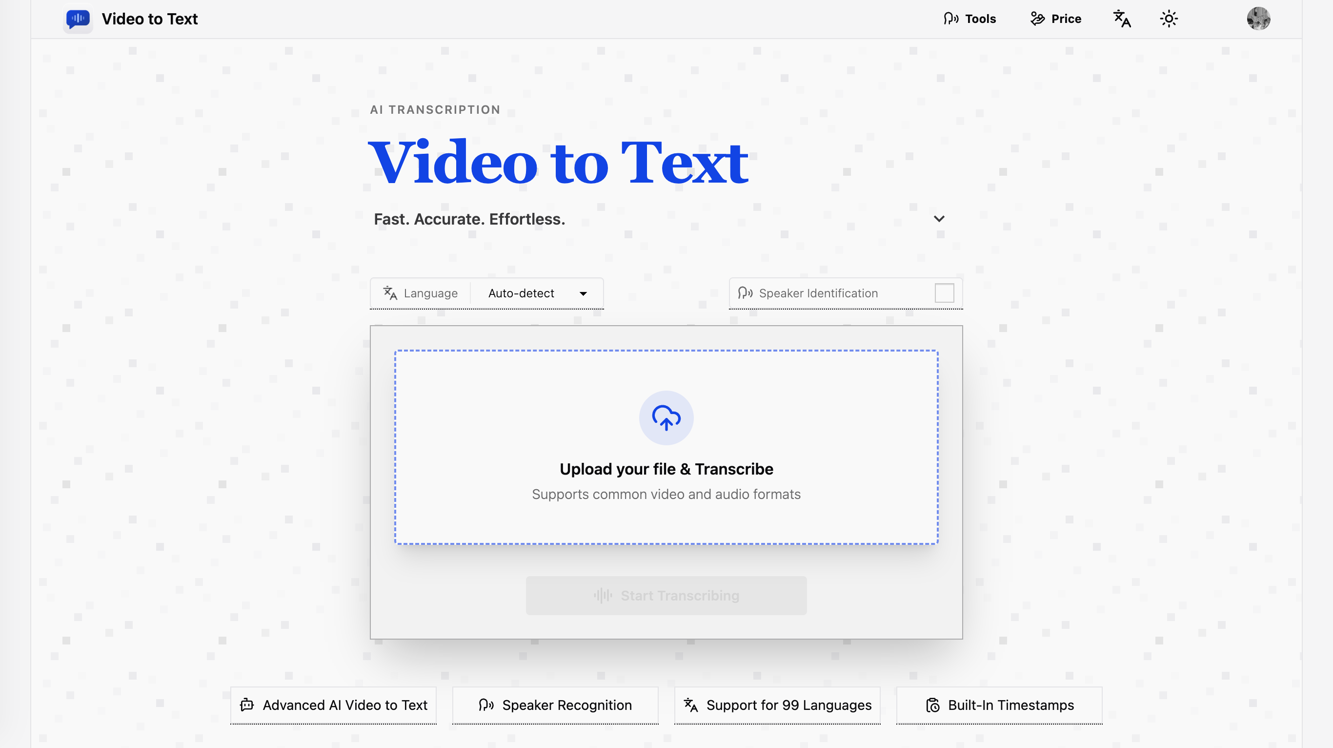 Video to Text logo