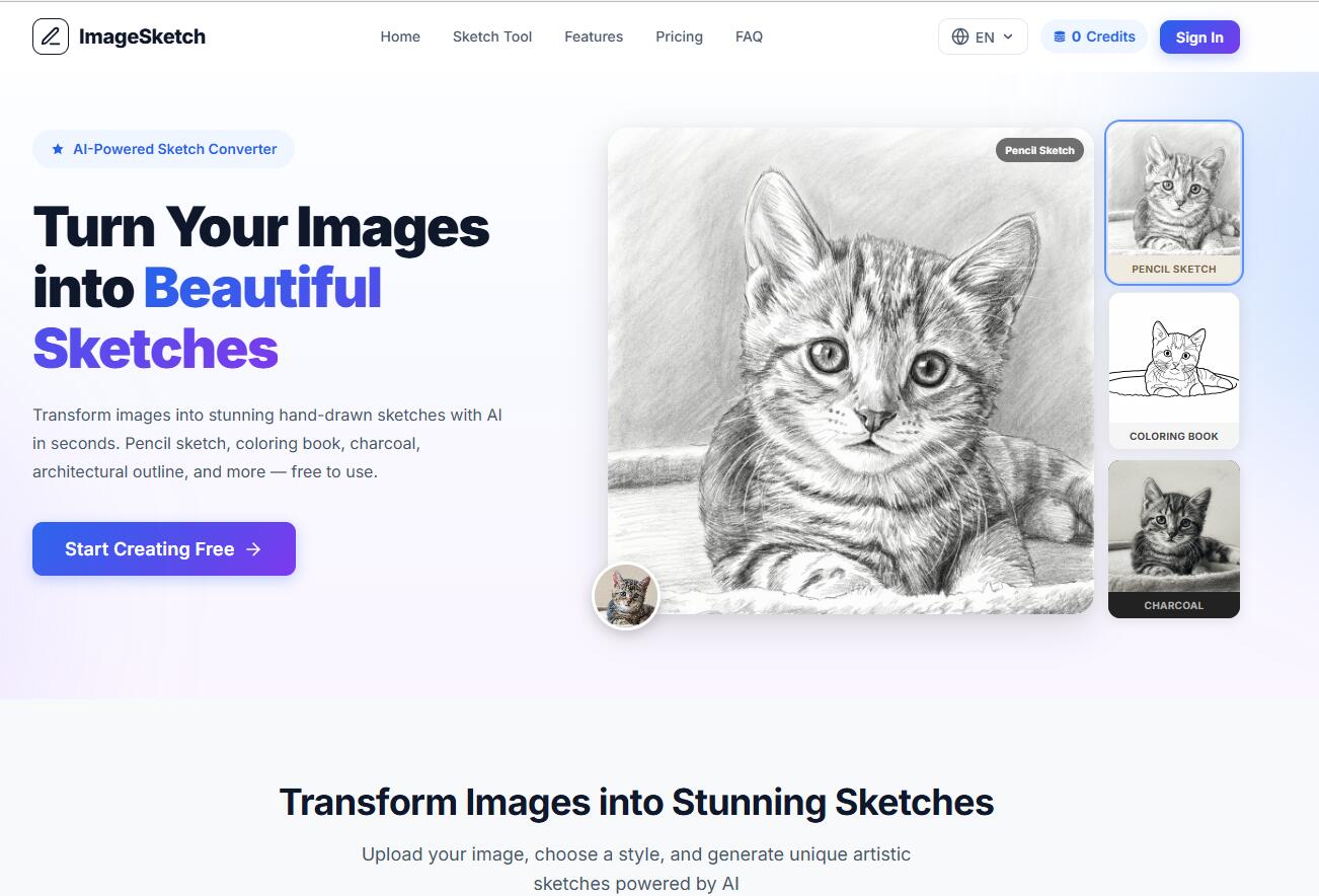ImageSketch logo
