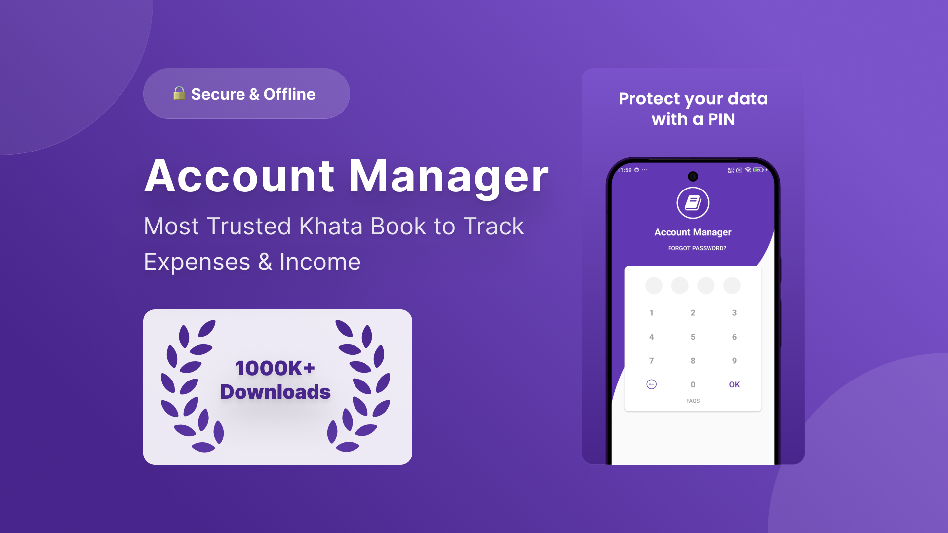 Account Manager – Ledger Book logo