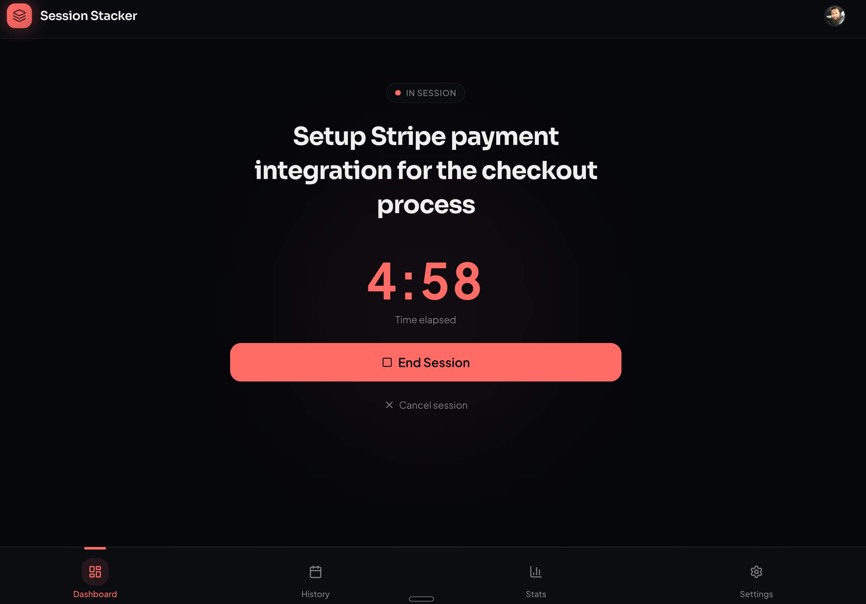 Session Stacker logo