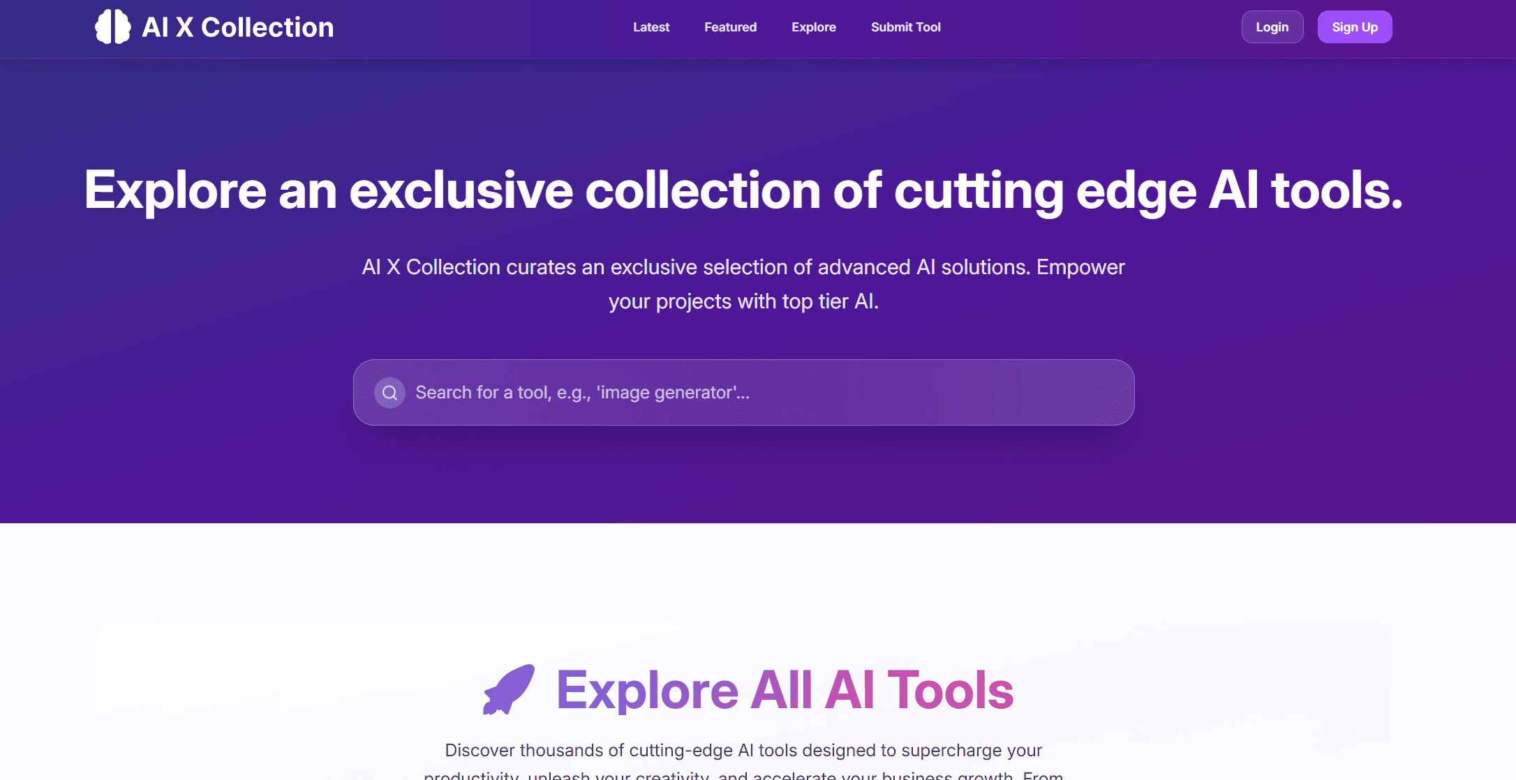 AI X Collection logo