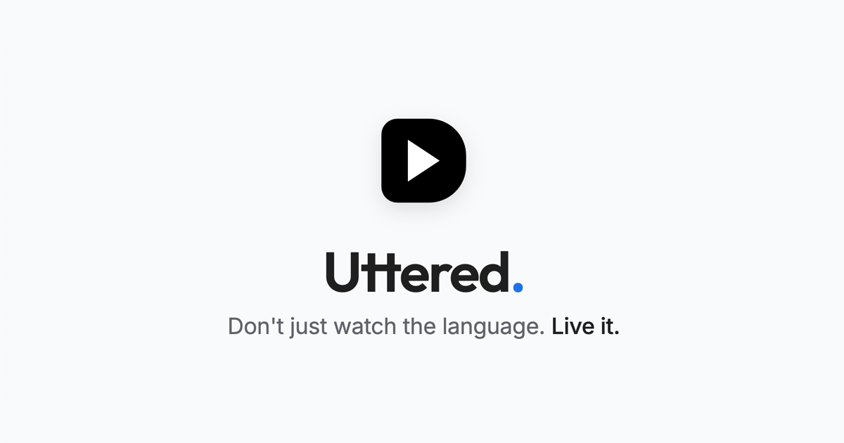 Uttered logo