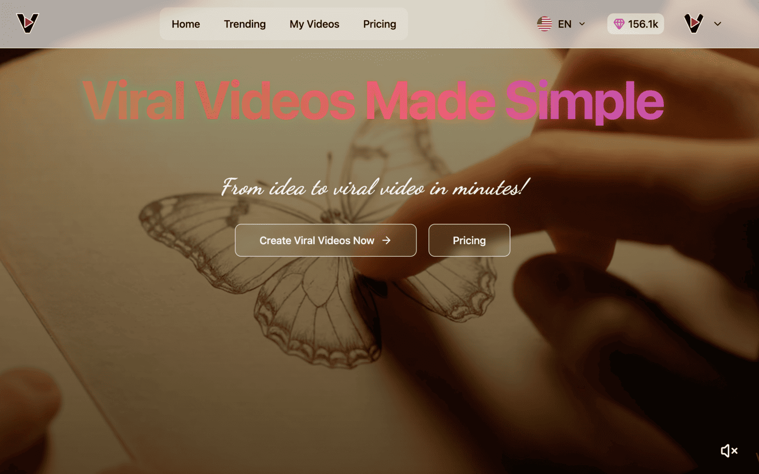 Viral AI Video Maker logo