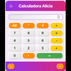 Calculadora Alicia Logo