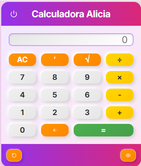 Calculadora Alicia logo