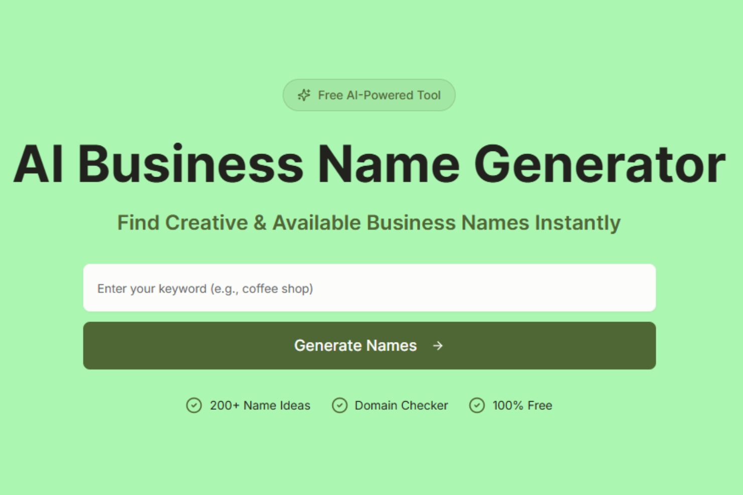 AI Business Name Generator logo