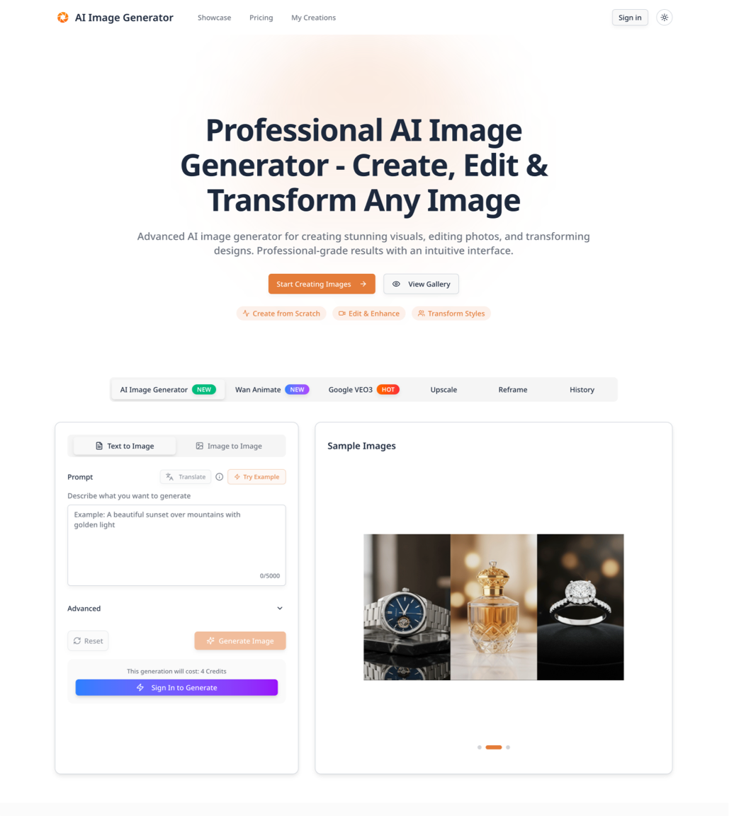 AI Image Generator - Create & Edit Stunning Images logo