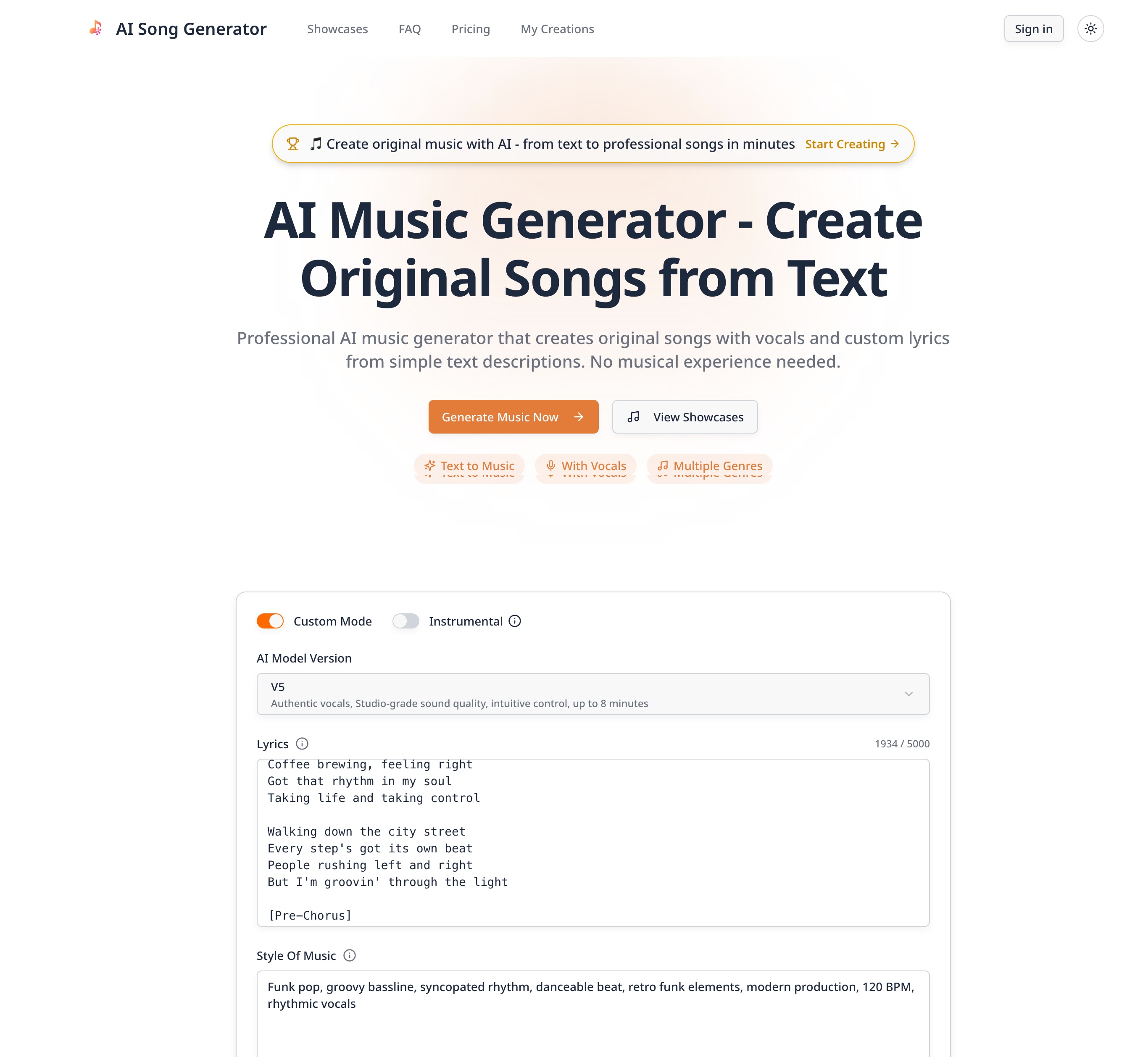 AI Song Generator logo