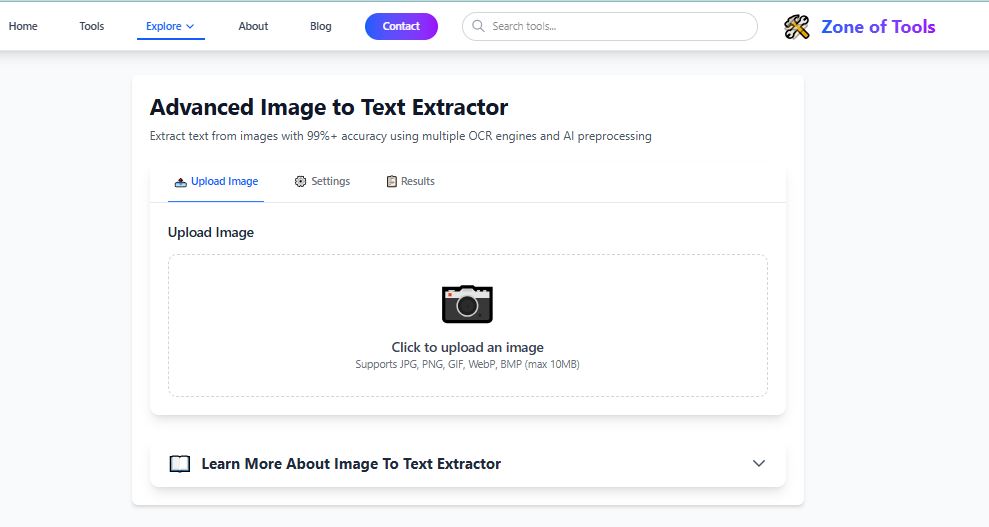 Image to Text Extractor logo