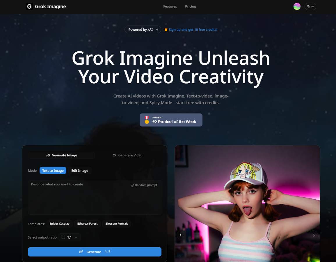 Grok Imagine logo