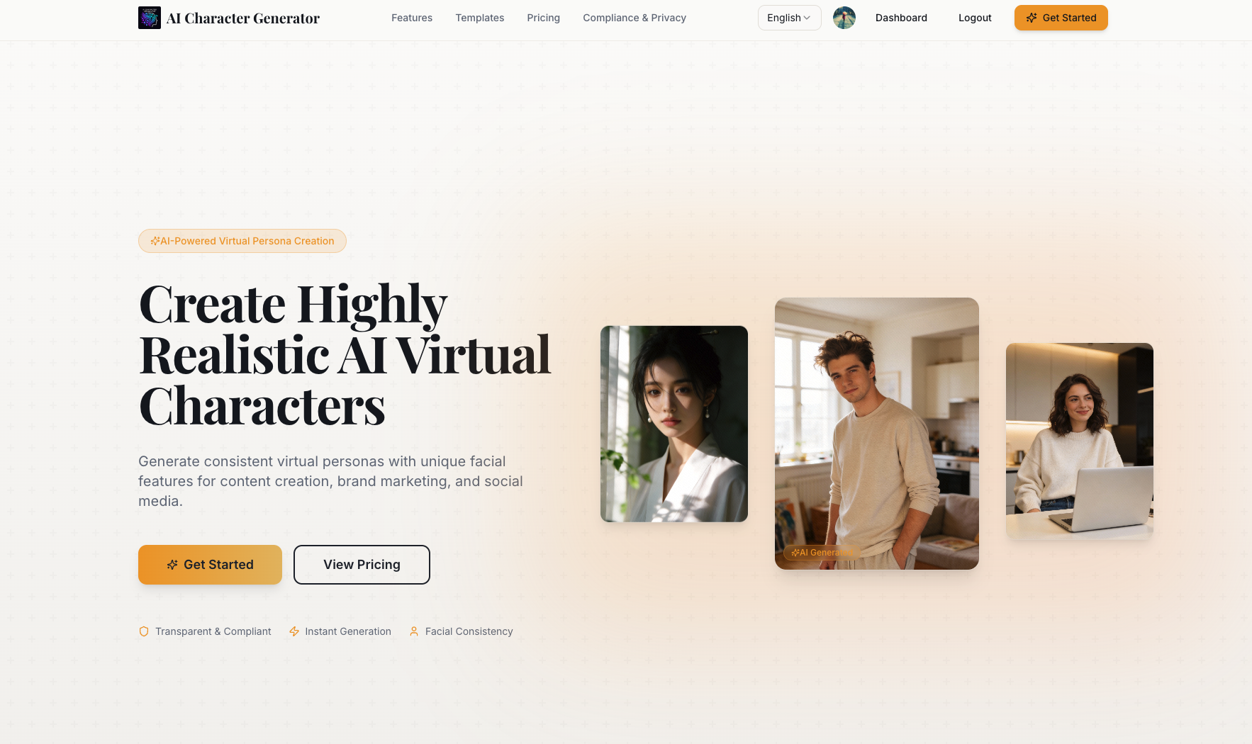 AI Character Generator logo