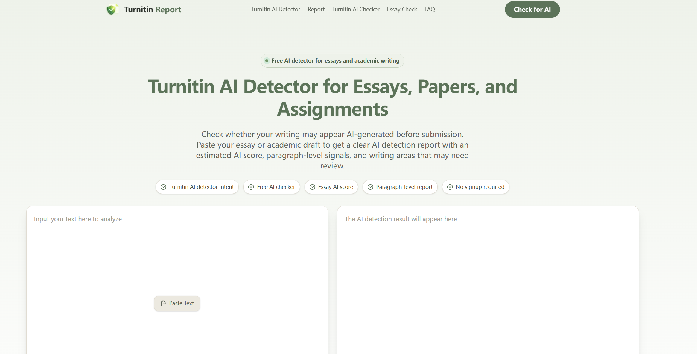Turnitin Report logo