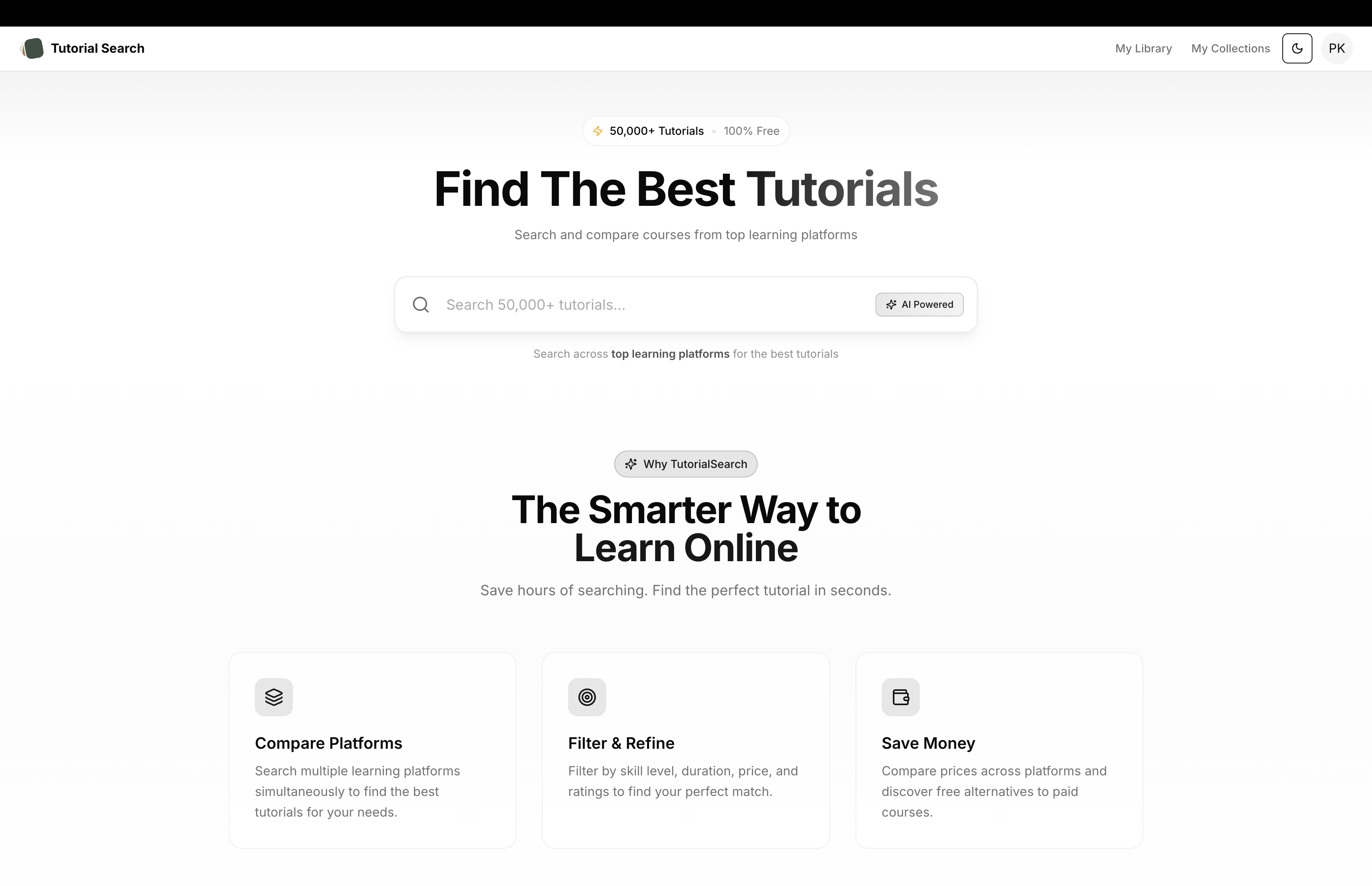 Tutorial Search logo
