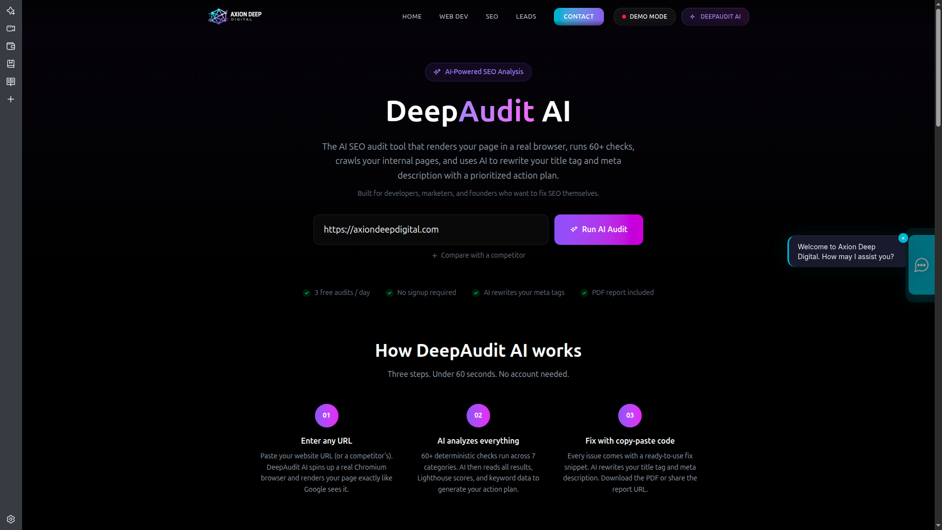 DeepAudit AI logo