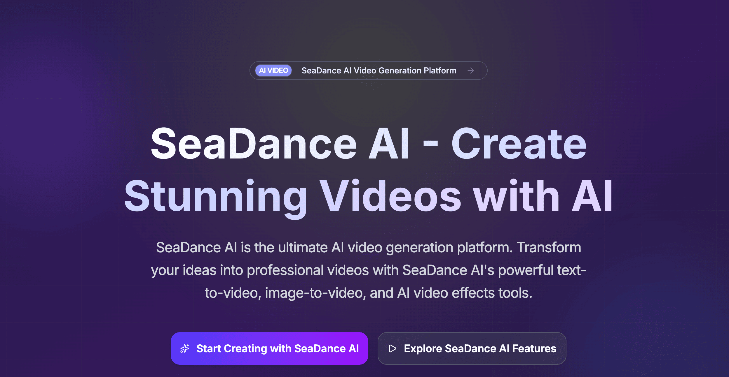 Seadance 2.0 AI Video Generator logo