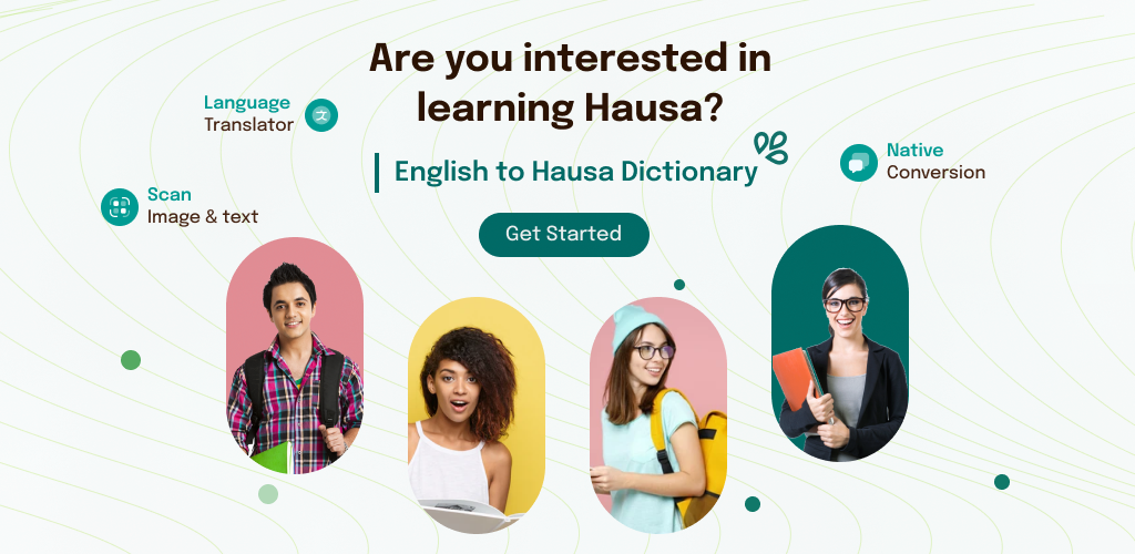 English to Hausa Dictionary logo