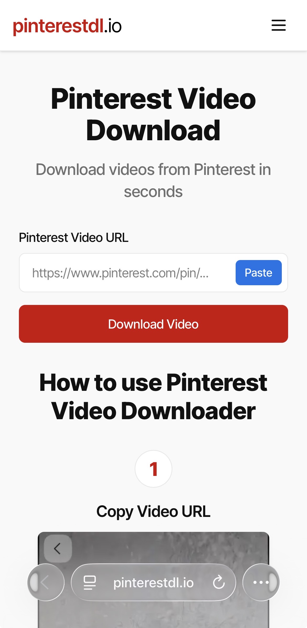 PinterestDL logo