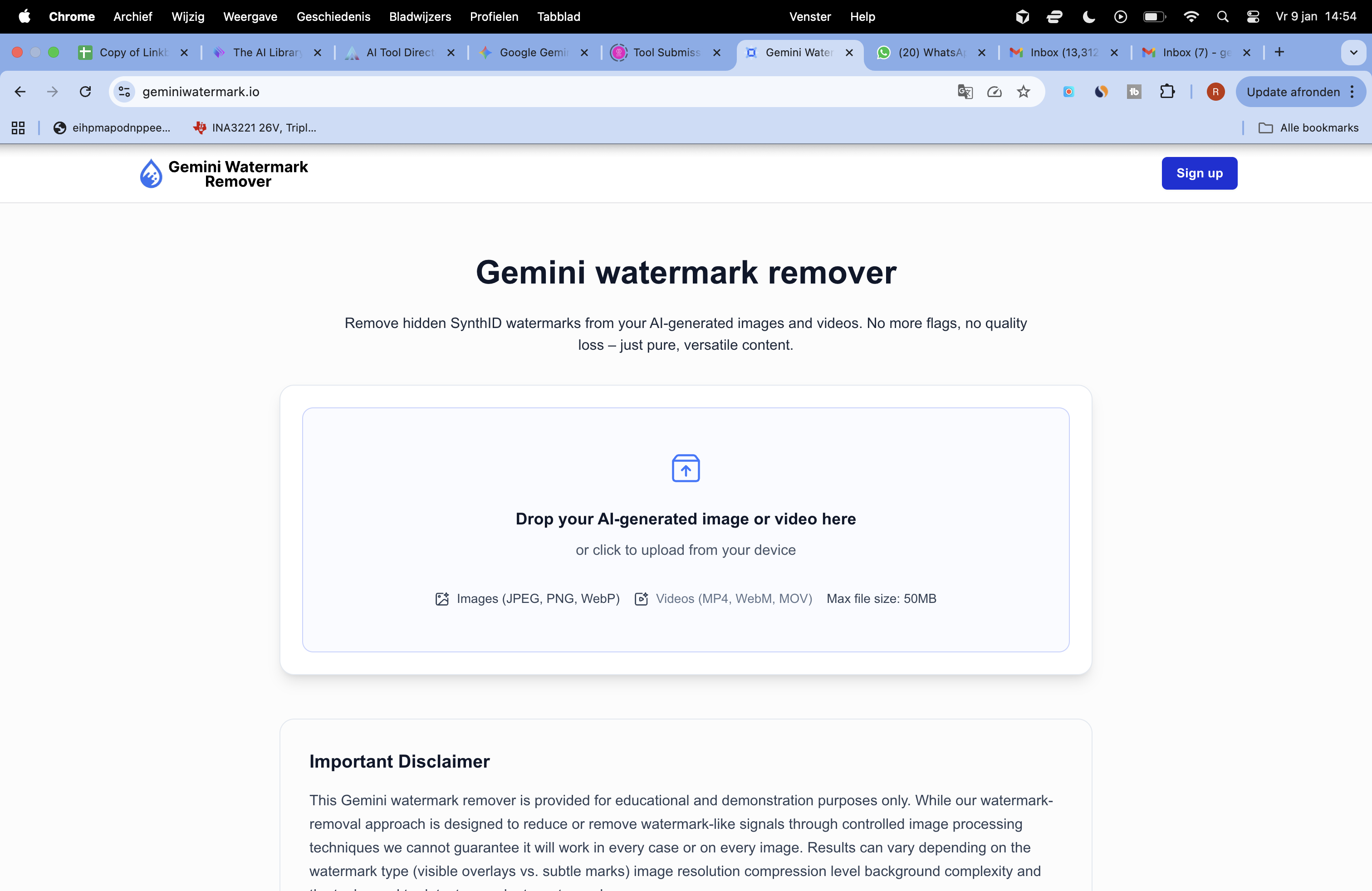 Gemini Watermark Remover logo